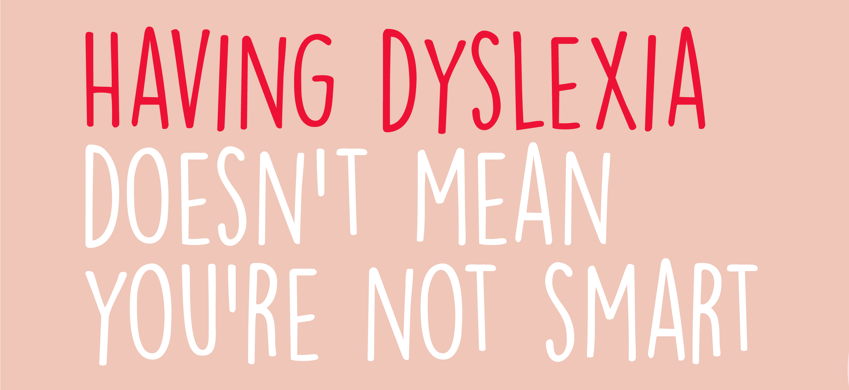 5 Go Red For Dyslexia Fact Cards