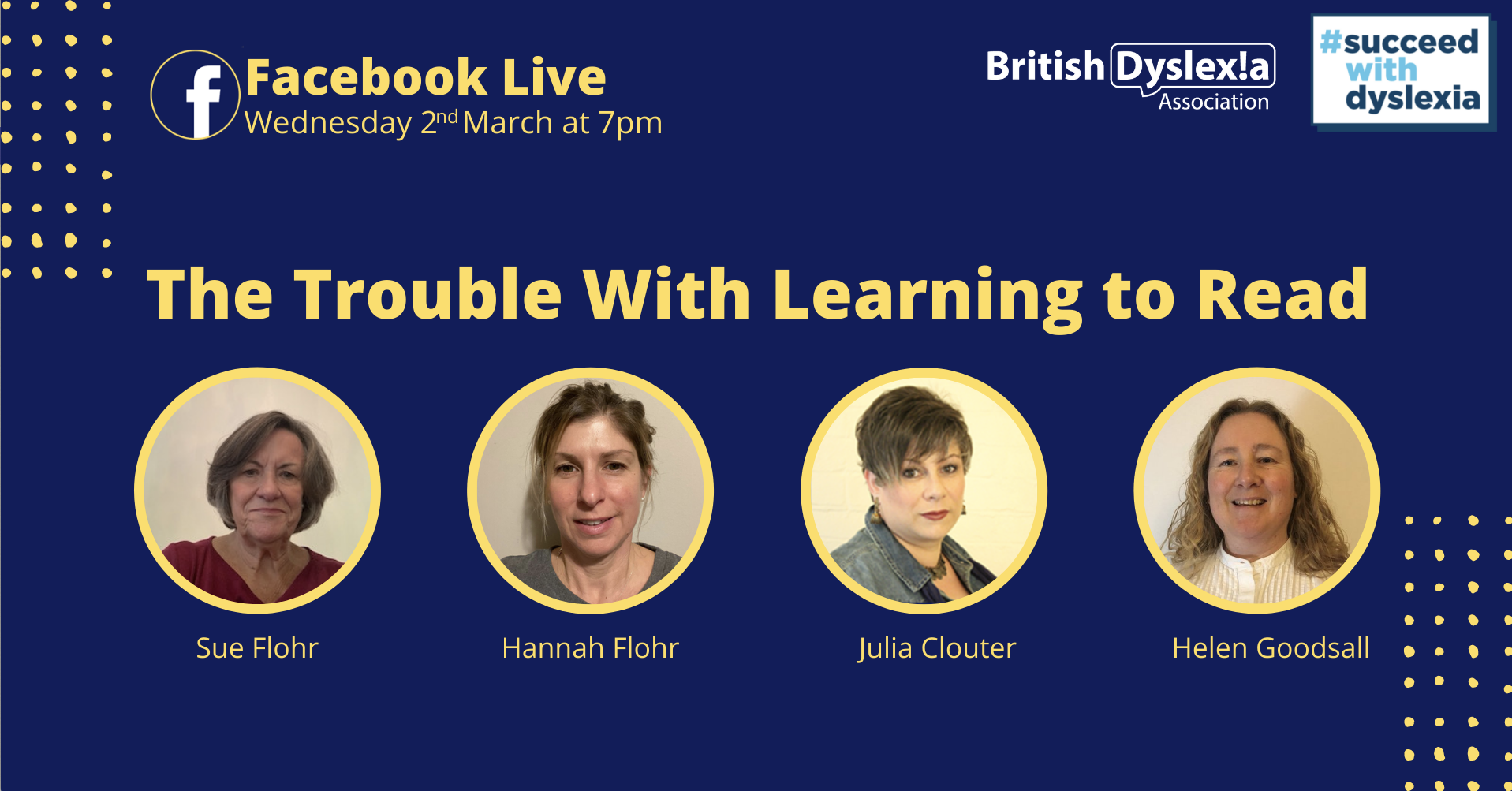 Webinar Alert! SWD x The British Dyslexia Association: 